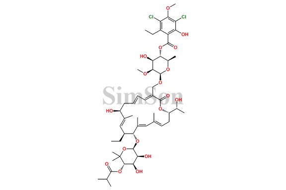 Mono-Methylated Fidaxomicin