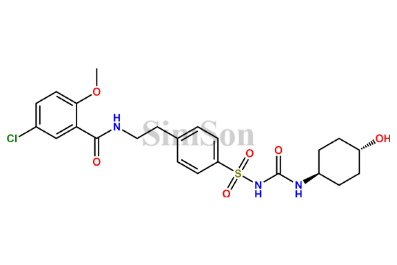 4-trans-hydroxycyclohexyl glyburide(M1)