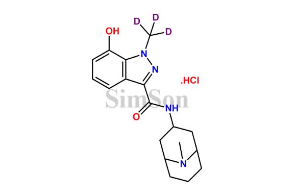 7-Hydroxy Granisetron D3 Hydrochloride