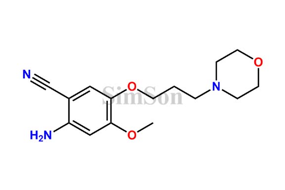 2-Amino-4-Methoxy-5-(3-Morpholinopropoxy)benzonitrile