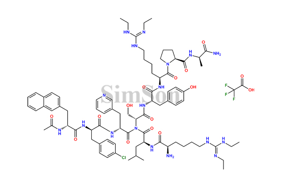 Ganirelix Acetate Impurity C Trifluoroacetate