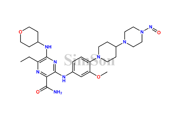 N-Nitroso desmethyl Gilteritinib