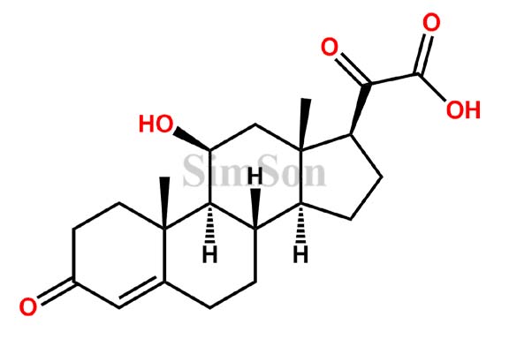 Hydrocortisone Oxo Acetic Acid
