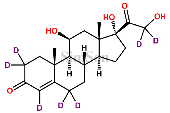 Cortisol-2,2,4,6,6,21,21-d7