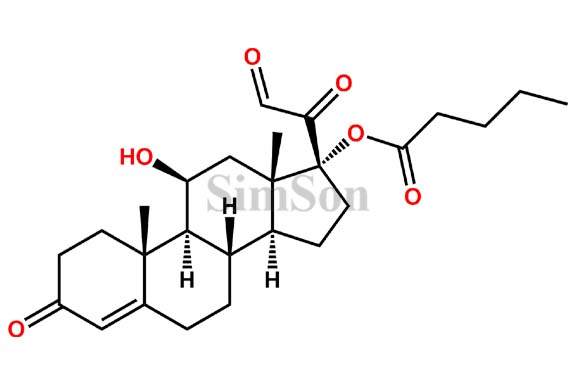 Hydrocortisone-21-Aldehyde 17-Valerate