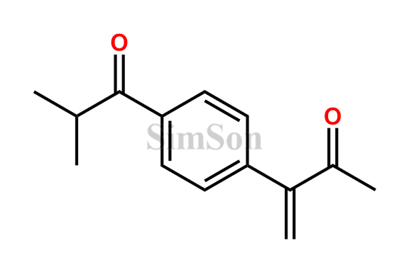 3-(4-isobutyryl phenyl)but-3-en-2-one