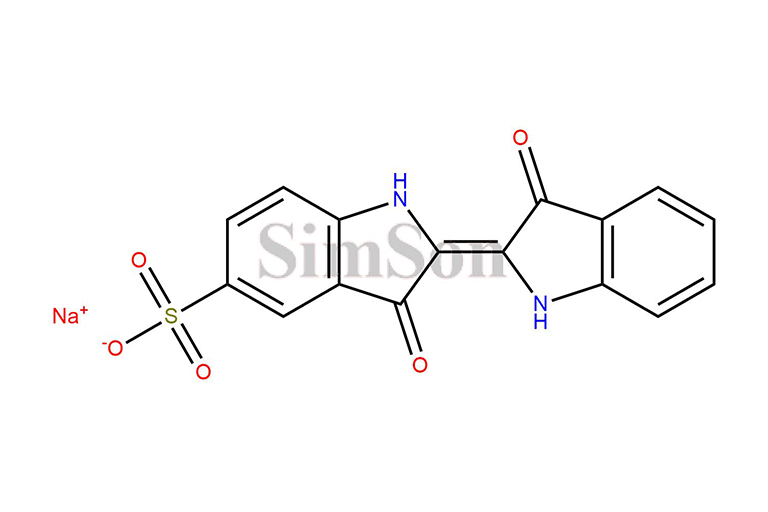 sodium 3,3`-dioxo-[2,2`-biindolinylidene]-5-sulfonate