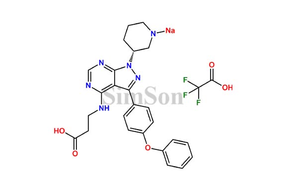IbrutiIbrutinib Impurity 49 trifluoroacetate