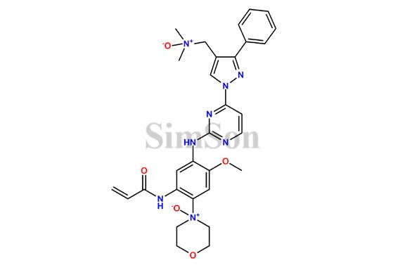 Lazertinib Di-N-oxide Impurity 7