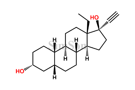 3alpha,5beta-Tetrahydro levonorgestrel