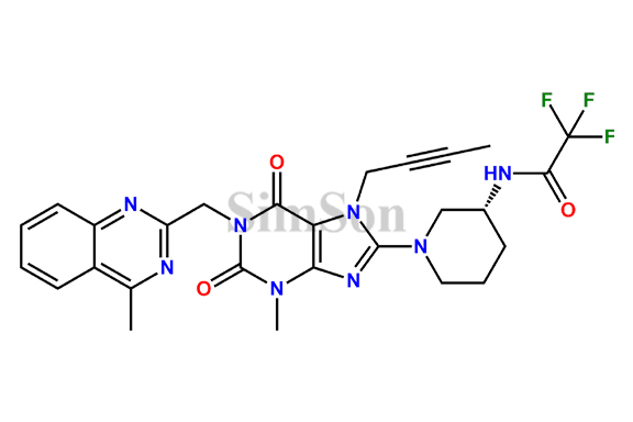 Trifluoro Acetyl Amino Linagliptin