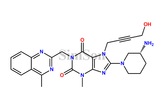(R)-8-(3-aminopiperidin-1-yl)-7-(4-hydroxybut-2-yn-1-yl)-3-methyl-1-((4-methylquinazolin-2-yl)methyl)-1H-purine-2,6(3H,7H)-dione