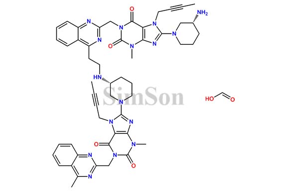 Linagliptin Methyl Dimer (R-isomer)formate salt