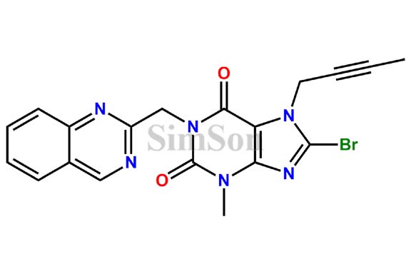 8-bromo-7-(but-2-yn-1-yl)-3-methyl-1-(quinazolin-2-ylmethyl)-1H-purine-2,6(3H,7H)-dione