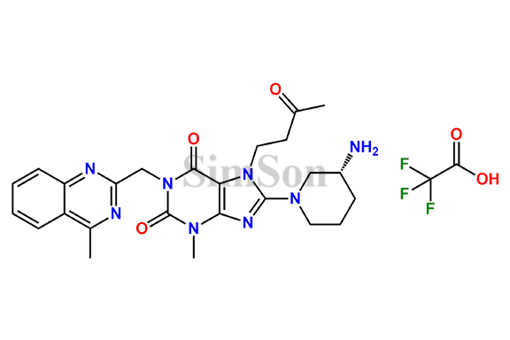 Linagliptin impurity 42 Trifluoroacetate