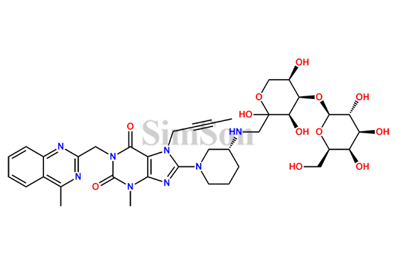 Linagliptin Lactose Adduct