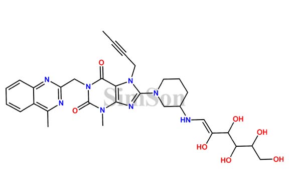Linagliptin N-glucose impurity