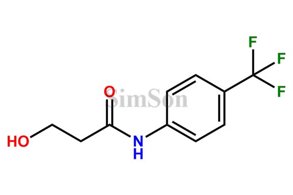 3-hydroxy-N-(4-(trifluoromethyl)phenyl)propanamide