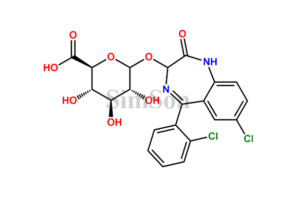 Lorazepam glucuronide