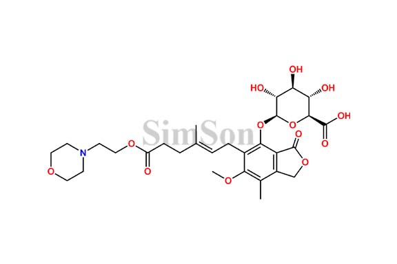 Mycophenolate mofetil Glucuronide