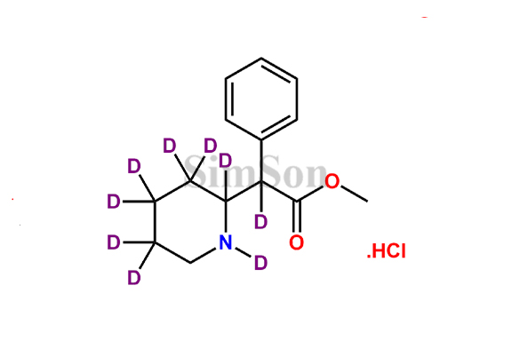 Methylphenidate D9 Hydrochloride