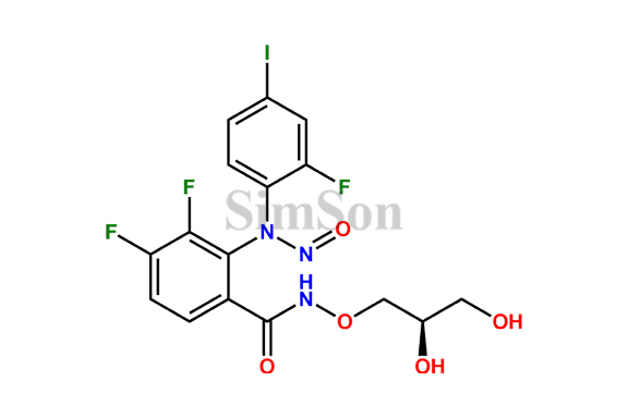 Mirdametinib N-Nitroso Acid Impurity 2