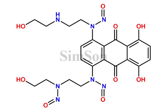 N,N,N-Trinitroso Mitoxantrone Impurity