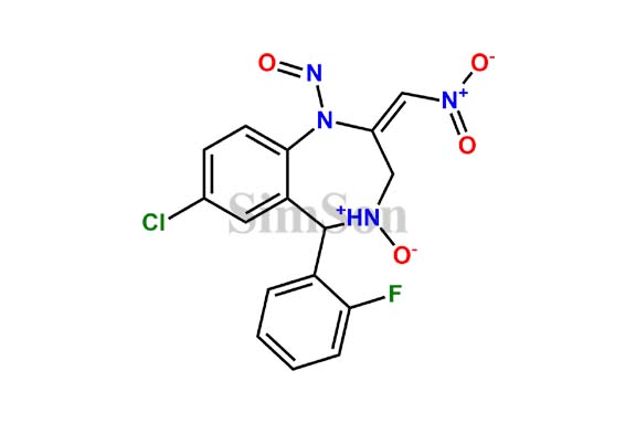 Midazolam N-Nitroso N-Oxide Nitromethylene Impurity