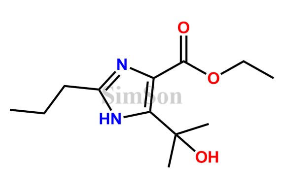 Ethyl5-(2-hydroxypropan-2-yl)-2-propyl-1H-imidazole-4-carboxylate