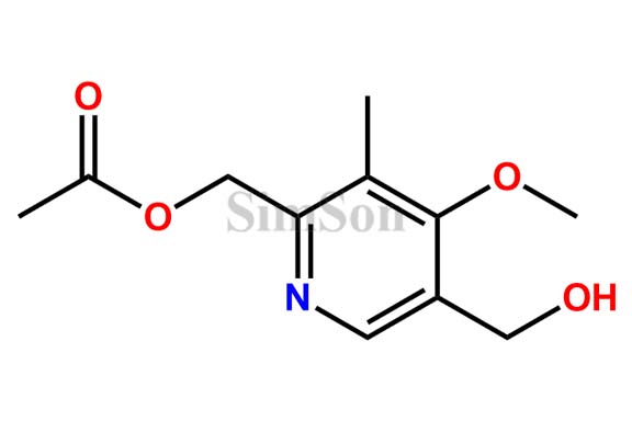 2-Acetoxymethyl-5-Hydroxymethyl-4-Methoxy-3-Methylpyridine