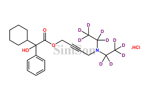 Oxybutynin D10 Hydrochloride