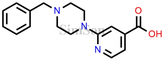 2-(4-Benzyl-1-piperazinyl)isonicotinic acid