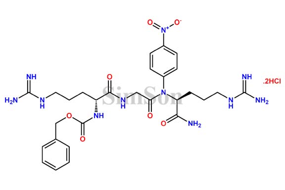 Z-D-Arg-Gly-Arg-pNA Dihydrochloride