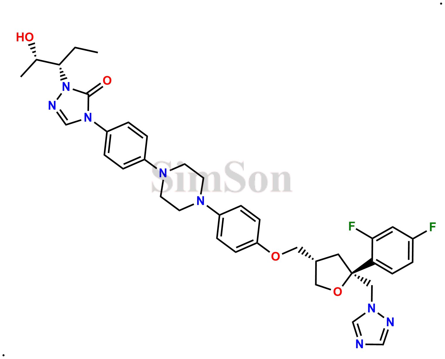 SSSS Posaconazole impurity