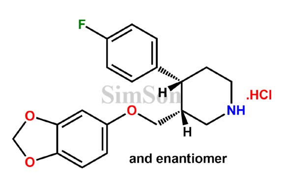 Paroxetine Hydrochloride Hemihydrate EP Impurity E Hydrochloride