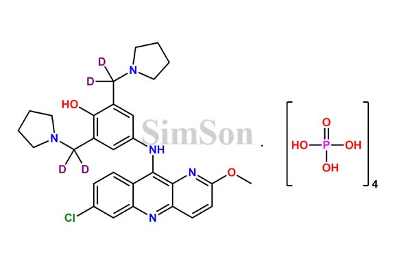 Pyronaridine D4 Tetraphosphate