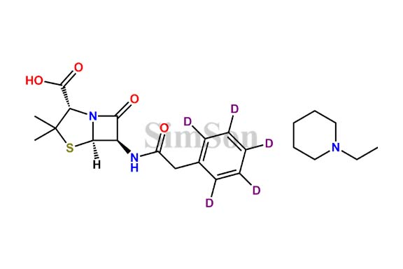 Benzylpenicilline D5 N-ethylpiperidinium