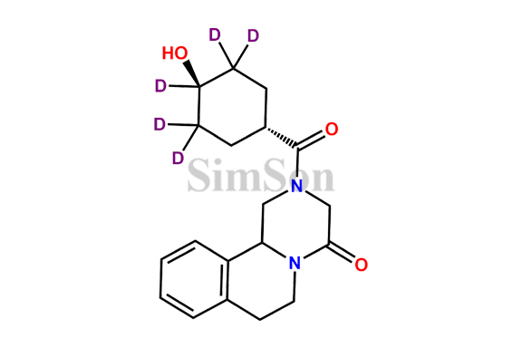 Trans-Hydroxy Praziquantel D5