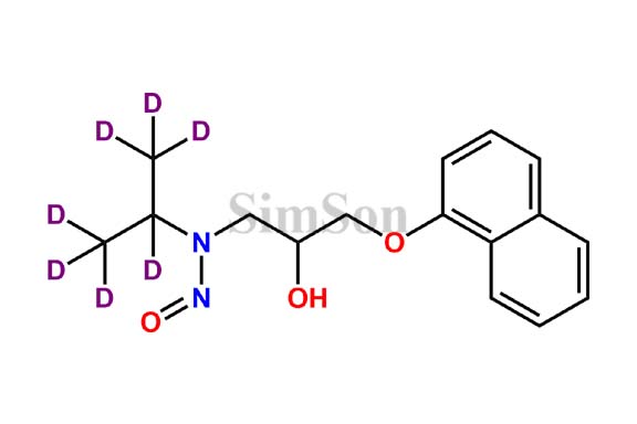 N-Nitroso Propranolol D7