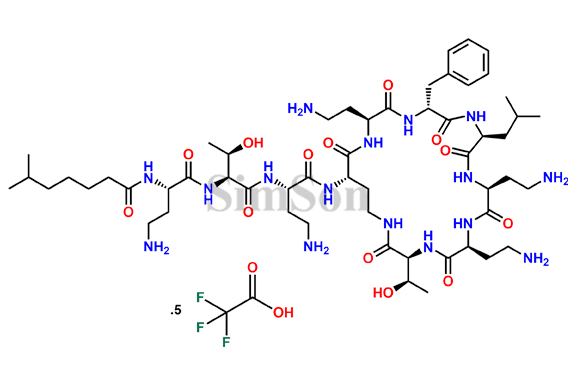 Polymyxin B2 Pentatrifluoroacetate salt