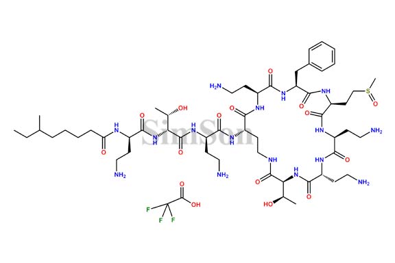 Polymyxin B Impurity 2 (Trifluoroacetate)