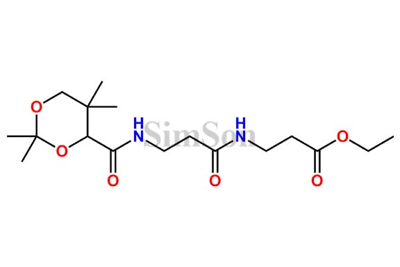 Ethyl 3-(3-(2,2,5,5-tetramethyl-1,3-dioxane-4-carboxamido)propanamido)propanoate