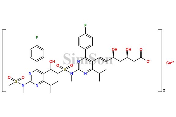 Rosuvastatin EP Impurity E Calcium