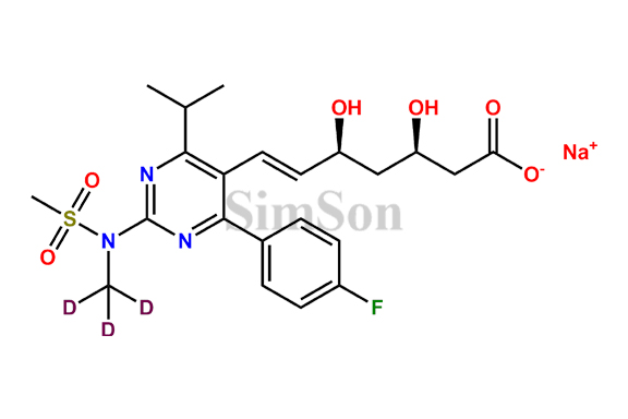 Rosuvastatin D3 sodium
