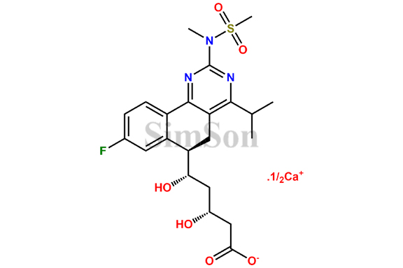 Rosuvastatin (6R)-Isomer Calcium Salt