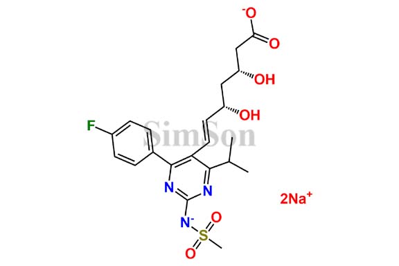 N-Desmethyl Rosuvastatin Disodium Impurity
