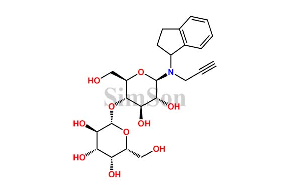 Rasagiline lactose adduct
