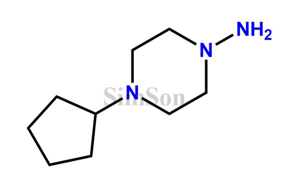 1-Amino-4-cyclopentylpiperazine