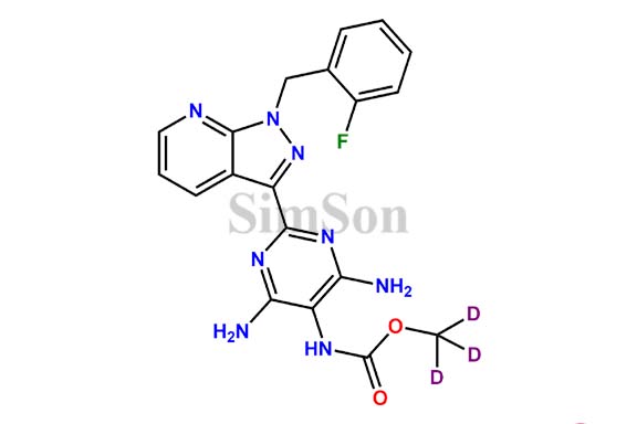 N-Desmethyl Riociguat-D3