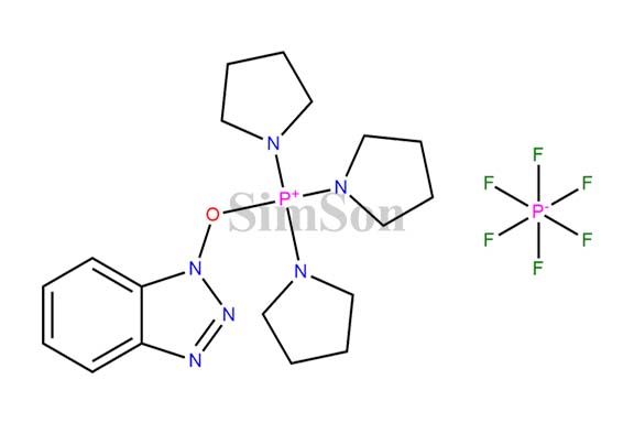 Benzotriazole-1-yl-oxytripyrrolidinophosphonium hexafluorophosphate